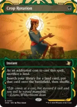 Crop Rotation (#051) (showcase) - Secrets of Strixhaven Mystical Archive