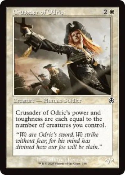 Crusader of Odric (showcase) - Innistrad Remastered Varianten