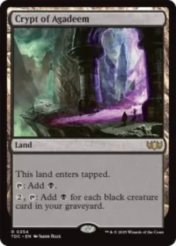 Crypt of Agadeem - Tarkir: Dragonstorm Commander