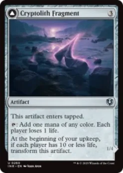 Cryptolith Fragment (foil) - Innistrad Remastered