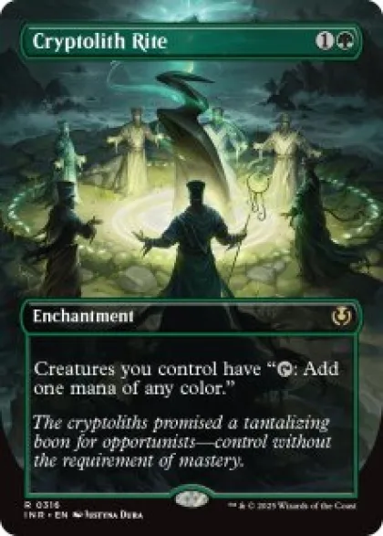 Cryptolith Rite (#316) (foil) (borderless) - Innistrad Remastered Varianten