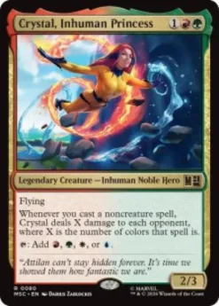 Crystal, Inhuman Princess - Marvel Super Heroes Commander