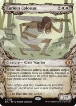 Curious Colossus (showcase) - Lorwyn Eclipsed Varianten