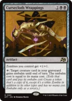 Cursecloth Wrappings (foil) - Aetherdrift