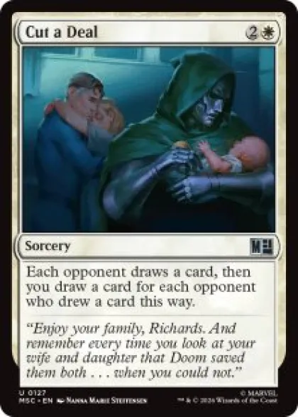 Cut a Deal (surge foil) - Marvel Super Heroes Commander