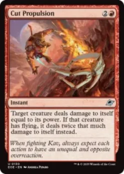 Cut Propulsion (foil) - Edge of Eternities