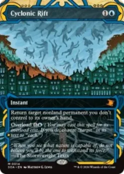 Cyclonic Rift (#014) (showcase) - Secrets of Strixhaven Mystical Archive