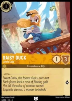 Daisy Duck, Lovely Lady (foil) - Ursula's Return