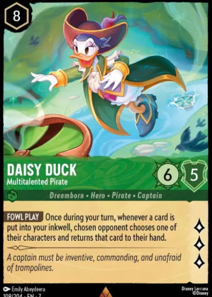 Daisy Duck, Multitalented Pirate - Archazia's island