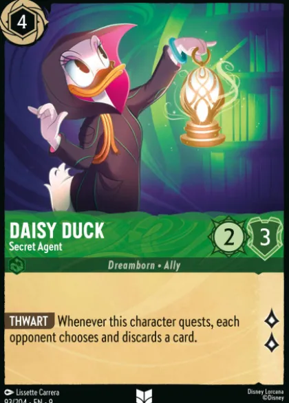 Daisy Duck, Secret Agent (foil) - Fabled