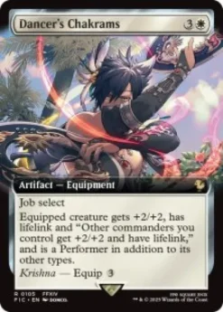 Dancer's Chakrams (extended art) - Final Fantasy Commander Varianten