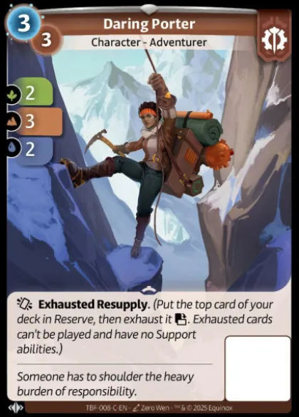 Daring Porter (C) - Altered Trial by Frost