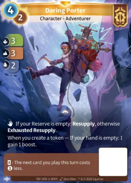 Daring Porter (U-8059) - Altered Trial by Frost