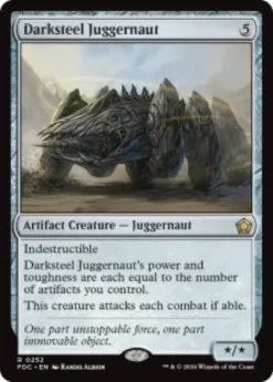 Darksteel Juggernaut - Foundations Commander Decks