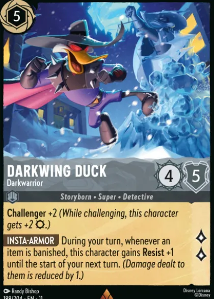 Darkwing Duck, Darkwarrior (foil) - Winterspell