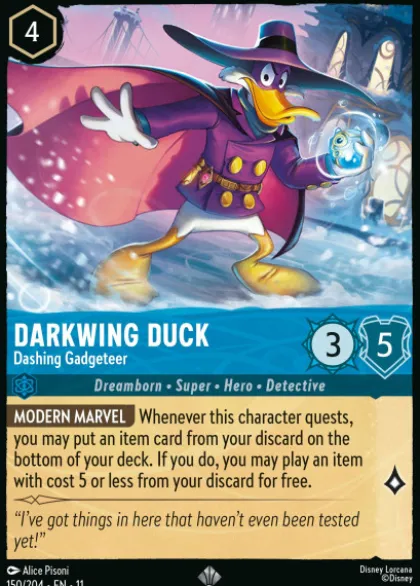 Darkwing Duck, Dashing Gadgeteer - Winterspell