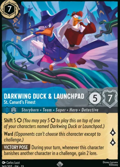 Darkwing Duck & Launchpad, St. Canard's Finest - Attack of the Vine