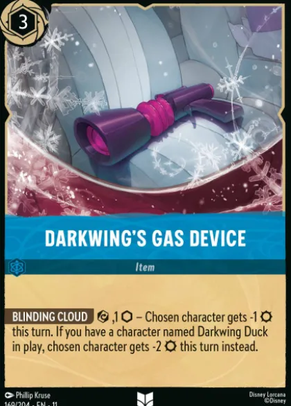 Darkwing's Gas Device - Winterspell