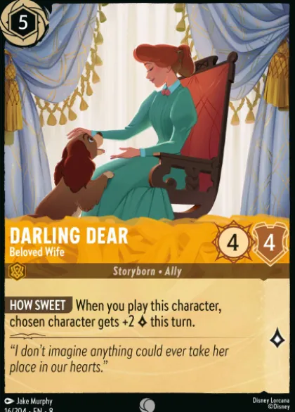 Darling Dear, Beloved Wife (foil) - Reign of Jafar
