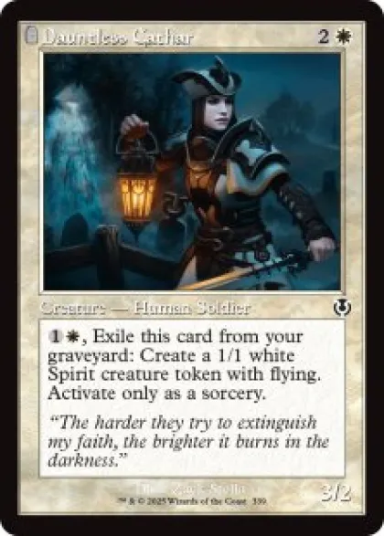 Dauntless Cathar (showcase) - Innistrad Remastered Varianten