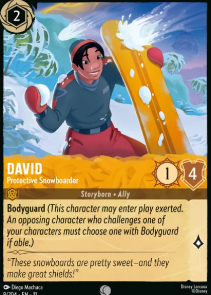 David, Protective Snowboarder - Winterspell