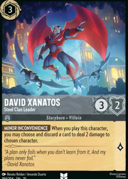 David Xanatos, Steel Clan Leader - Whispers