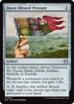 Dawn-Blessed Pennant (foil) - Lorwyn Eclipsed