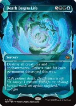 Death Begets Life (#406) (foil) (showcase) - Tarkir: Dragonstorm Varianten