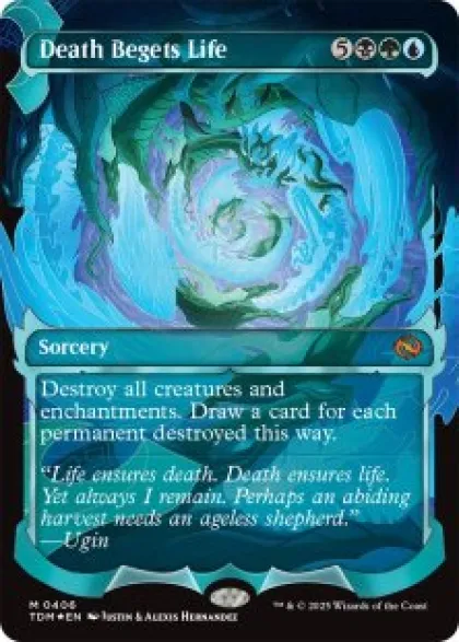 Death Begets Life (#406) (foil) (showcase) - Tarkir: Dragonstorm Varianten