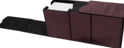 Deckbox Alcove Vault Suede Collection: Ruby