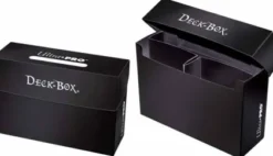 Deckbox Oversized Black (top loading)
