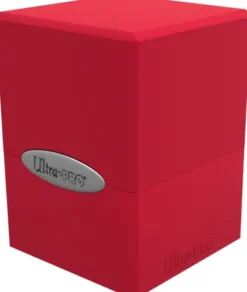 Deckbox Satin Cube Apple Red