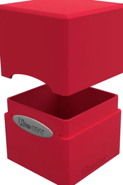 Deckbox Satin Cube Apple Red
