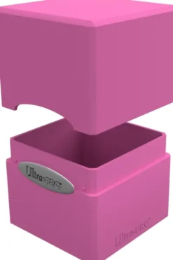 Deckbox Satin Cube Hot Pink