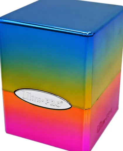 Deckbox Satin Cube Rainbow