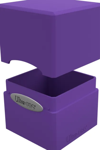 Deckbox Satin Cube Royal Purple