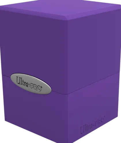 Deckbox Satin Cube Royal Purple