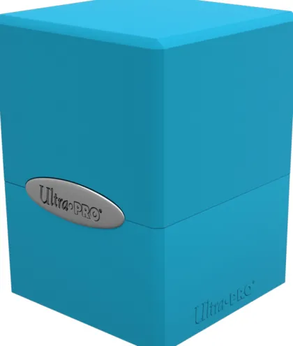 Deckbox Satin Cube Sky Blue