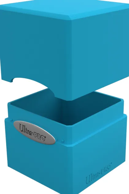 Deckbox Satin Cube Sky Blue