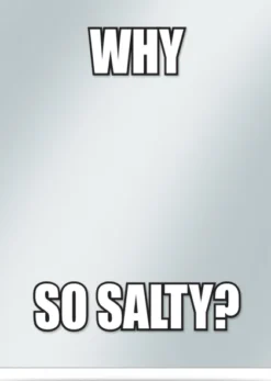 Deck Protector Covers Memes: Why So Salty? (50 stuks)