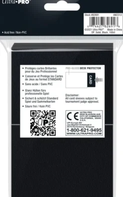 Deck Protectors Gloss Black (100 stuks)