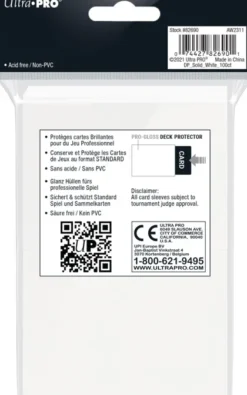 Deck Protectors Gloss White (100 stuks)