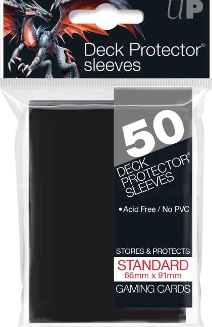 Deck Protectors Solid Black (50 stuks)
