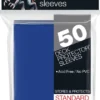 Deck Protectors Solid Blue (50 stuks)