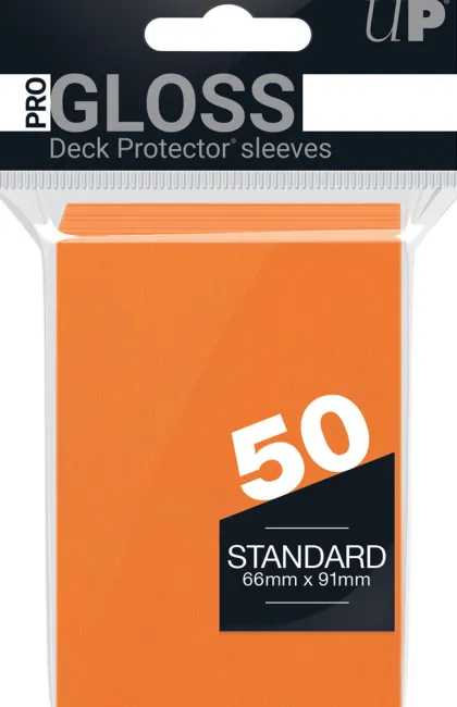 Deck Protectors Solid Orange (50 stuks)