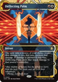 Deflecting Palm (#063) (foil) (showcase) - Secrets of Strixhaven Mystical Archive