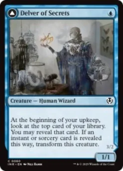 Delver of Secrets (foil) - Innistrad Remastered