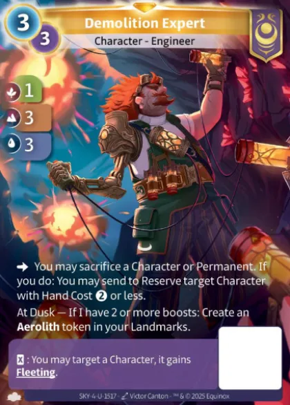 Demolition Expert (U-1517) - skybound unique