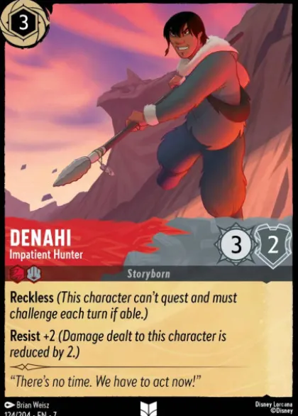 Denahi, Impatient Hunter - Archazia's island