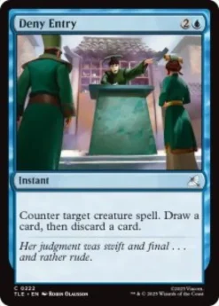 Deny Entry (foil) - Avatar: The Last Airbender Eternal
